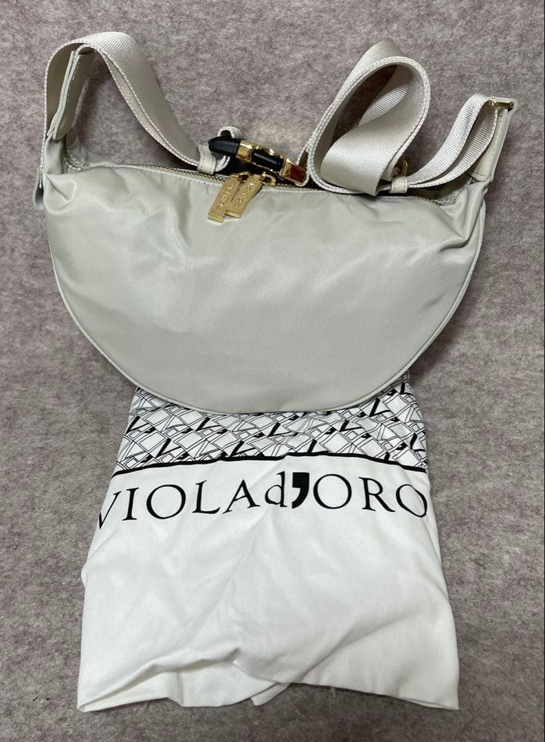 【3652】VIOLAd’ORO / ナイロン ボディーバッグ ショルダー VIOLAd'ORO（ヴィオラドーロ） ショルダーバッグ バッグ VIOLAd'ORO