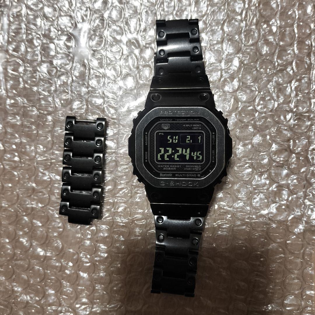 CASIO G-SHOCK GMW-B5000 電波ソーラー フルメタル G-SHOCK FULL METAL フルメタル グリーンアクセント GMW-B5000D-3JF