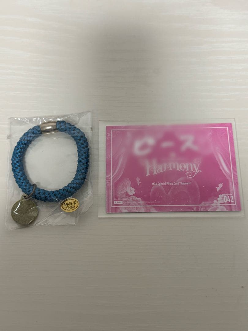 APPLE Harmonyフォトカード若井滉斗サインBABELnoTOH FCガチャヘアタイ