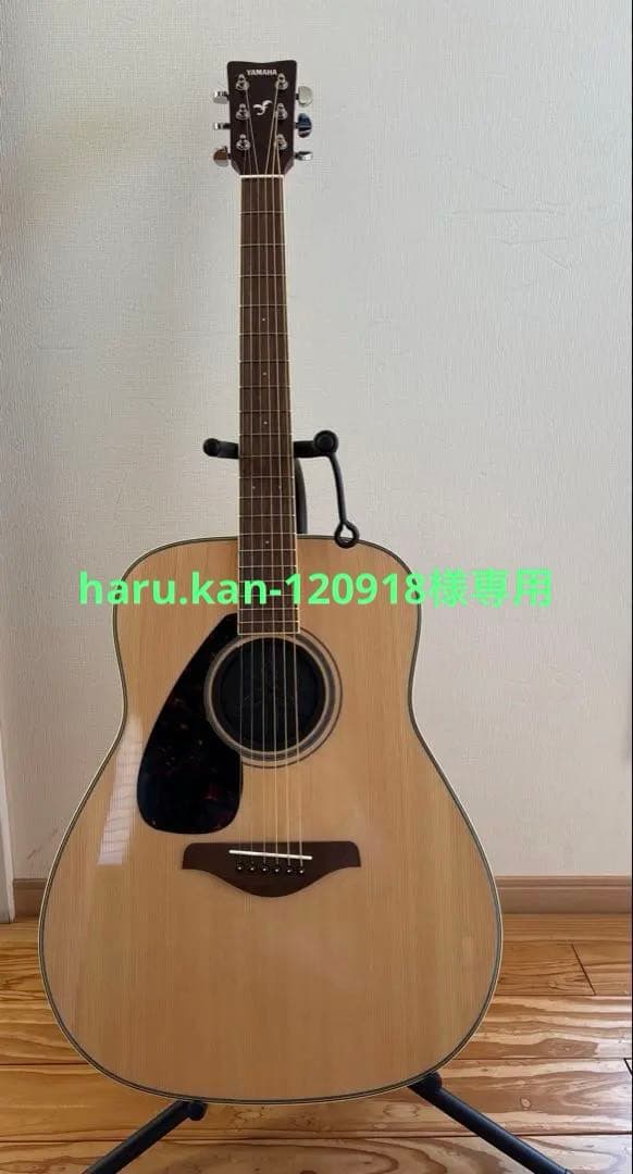 haru.kan-120918様、専用　ヤマハ　アコースティックギター YAMAHA FGC-TA BL (ブラック) アコースティックギター 教本・お手入れ