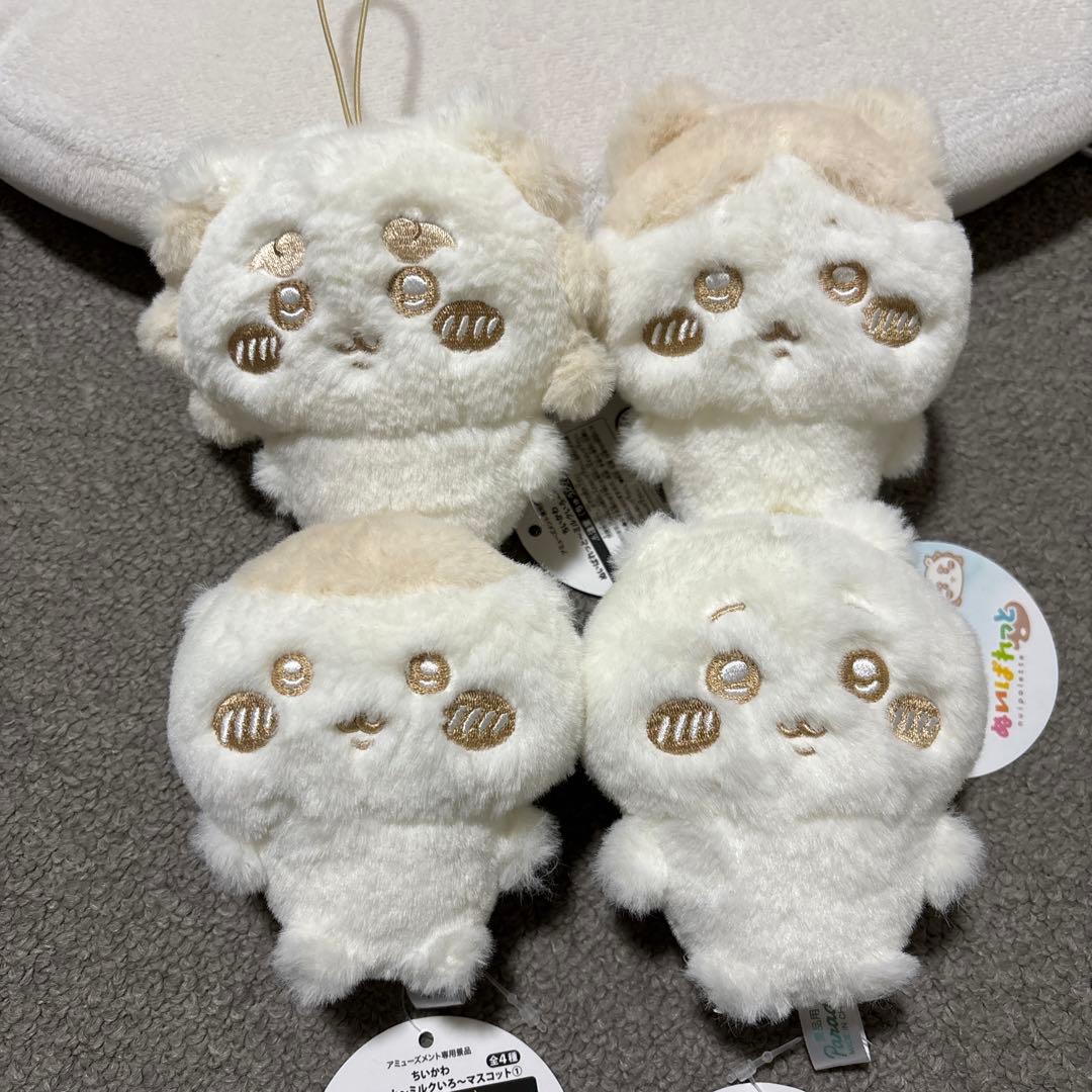 ちいかわ ぬいぱれっと～ミルクいろ～ マスコット 全4種セット - メルカリ