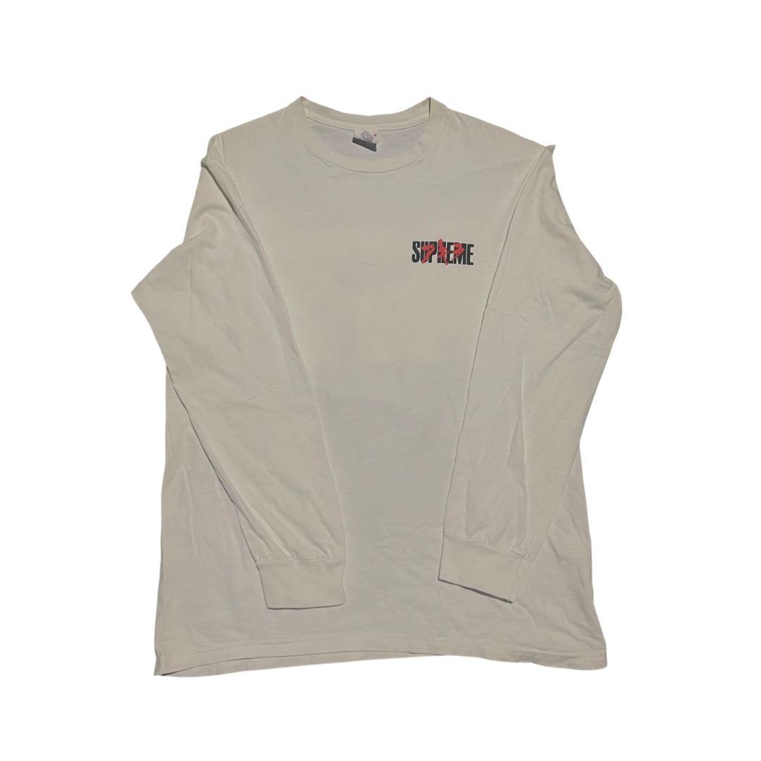 Supreme×AKIRA Akira white Long T-shirt