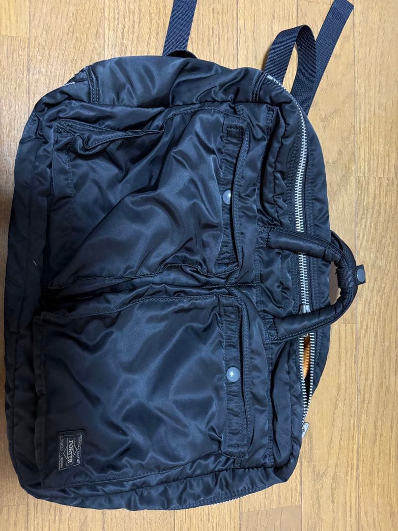PORTER TANKER 3WAY ブラック　肩掛けショルダー紛失 TANKER(タンカー) 3WAY DOCUMENT BAG W zip | 吉田カバンホームページ