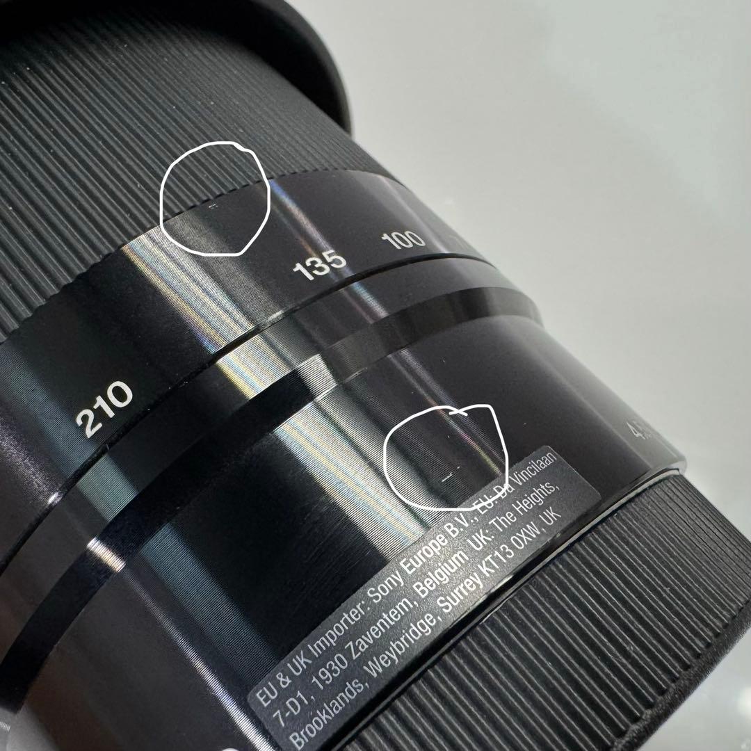 SONY SEL55210 55-210mm F4.5-6.3 ズームレンズ