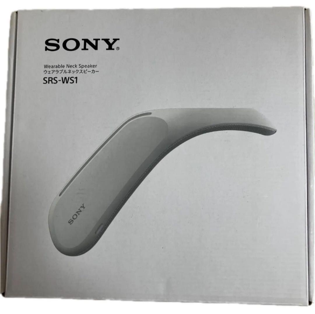 【ほぼ新品】SONY ネックスピーカー ホワイト Amazon.co.jp: ソニー(SONY) ワイヤレスネックバンドスピーカー SRS