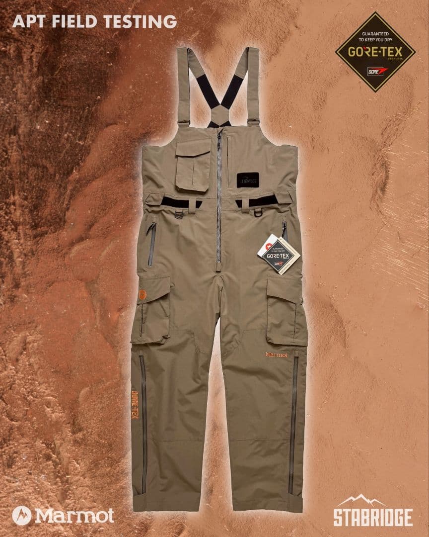 パンツ STABRIDGE x Marmot GTX  GUIDE BIB the Apartment