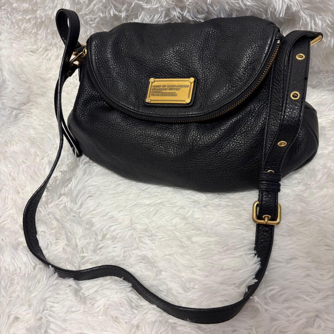 マークジェイコブス ブラック ショルダーバッグ クラシック ナターシャ