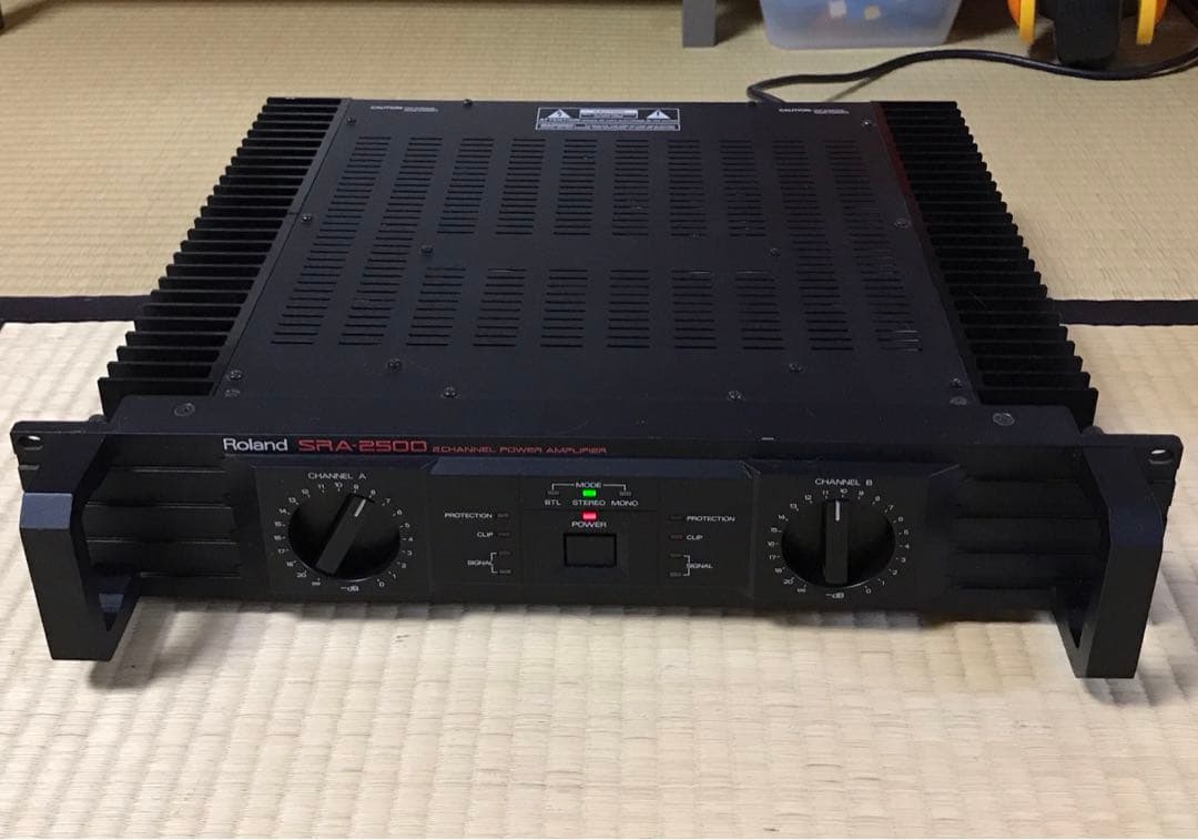 Roland SRA-2500 パワーアンプ 2チャンネル Roland SRA-2500 パワーアンプ 125W×2 - メルカリ
