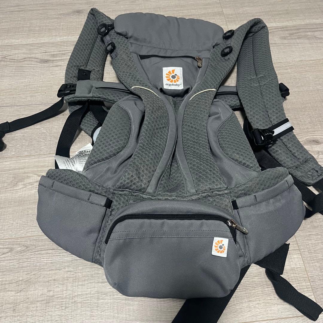 【美品】エルゴベビー　オムニブリーズ 抱っこ紐　グレー OMNI Breeze / グラファイトグレー | エルゴベビー オンラインストア
