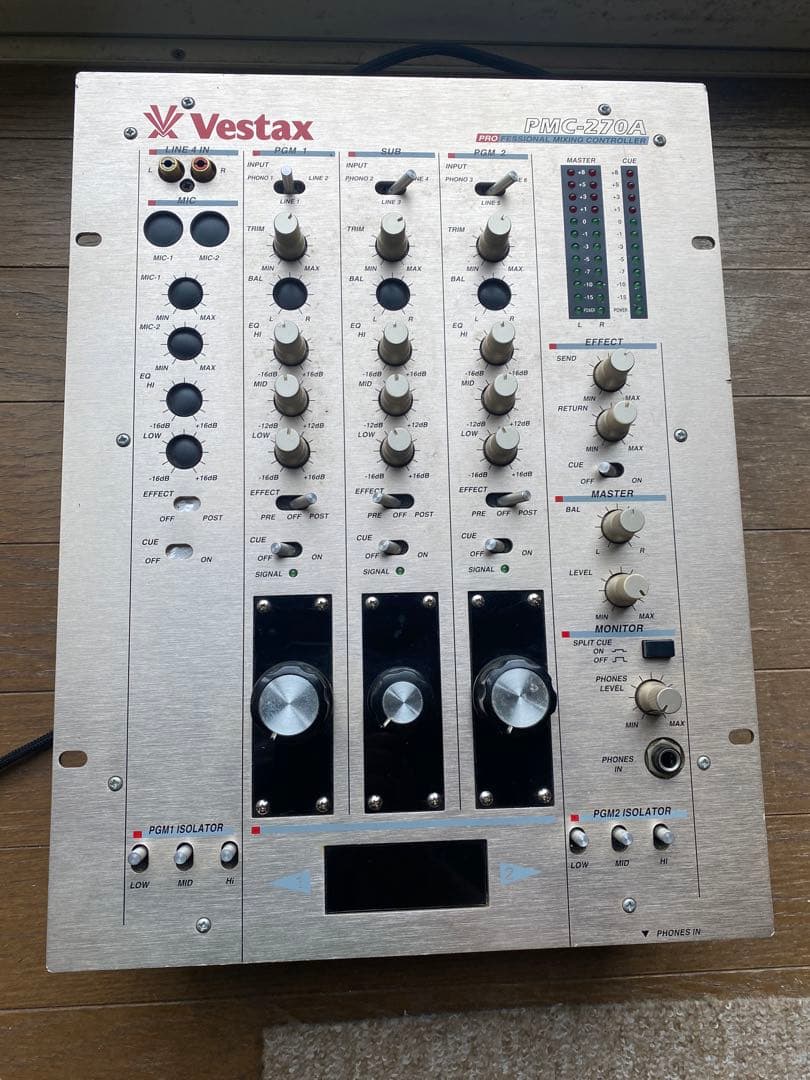 VESTAX PMC-270A 改 ロータリーミキサー DJミキサー urei - メルカリ