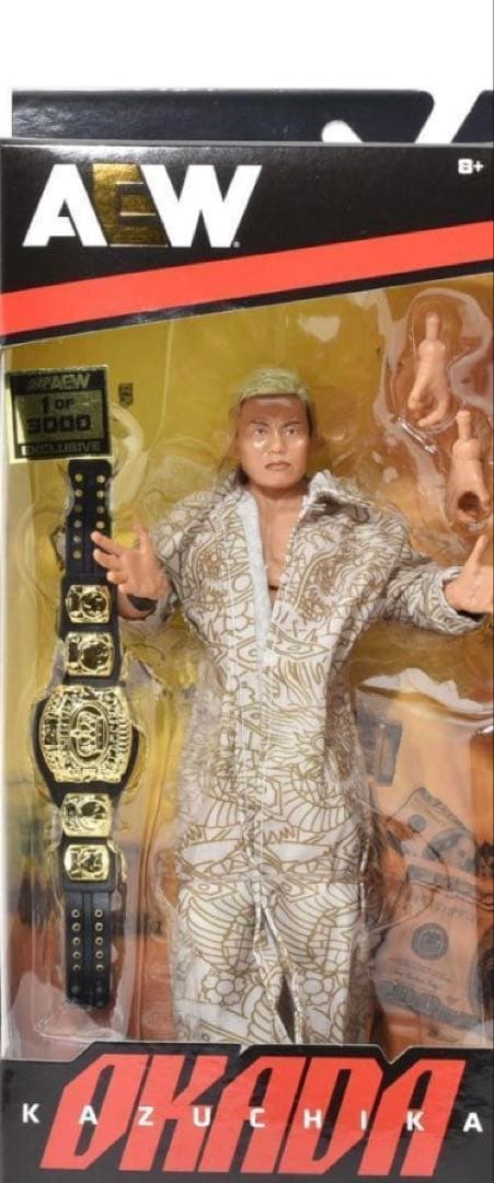 AEW オカダカズチカ 3,000体限定フィギュア - メルカリ