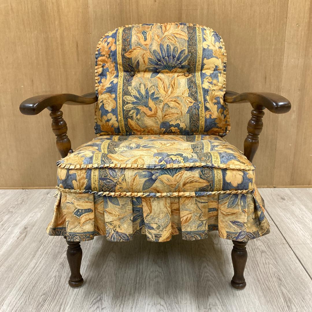 【飛騨産業】キツツキ　穂高　アームチェア　一人掛けソファ　シングル B GMHS257B○飛騨産業 / HIDA キツツキ 穂高 アームチェア 1人掛けソファ