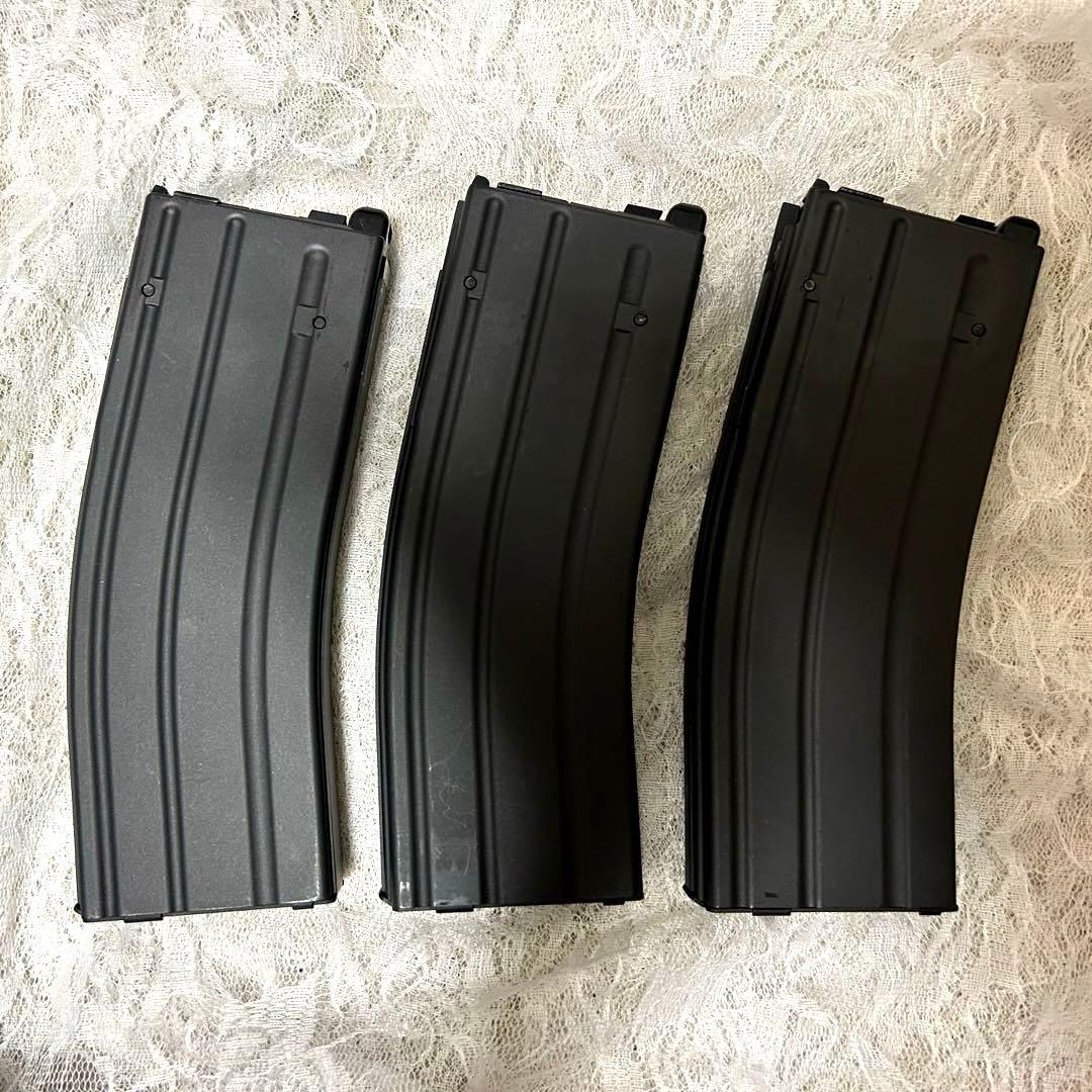 【東京マルイ】ガスガンMTR16純正マガジン　3個セット(バラ売り可能) hblt_shb00001023