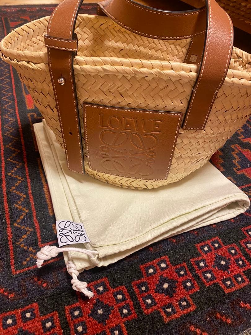 ☆LOEWE かごバッグ☆ LOEWE】ロエベ バスケットバッグ スモールサイズ かごバッグ (LOEWE