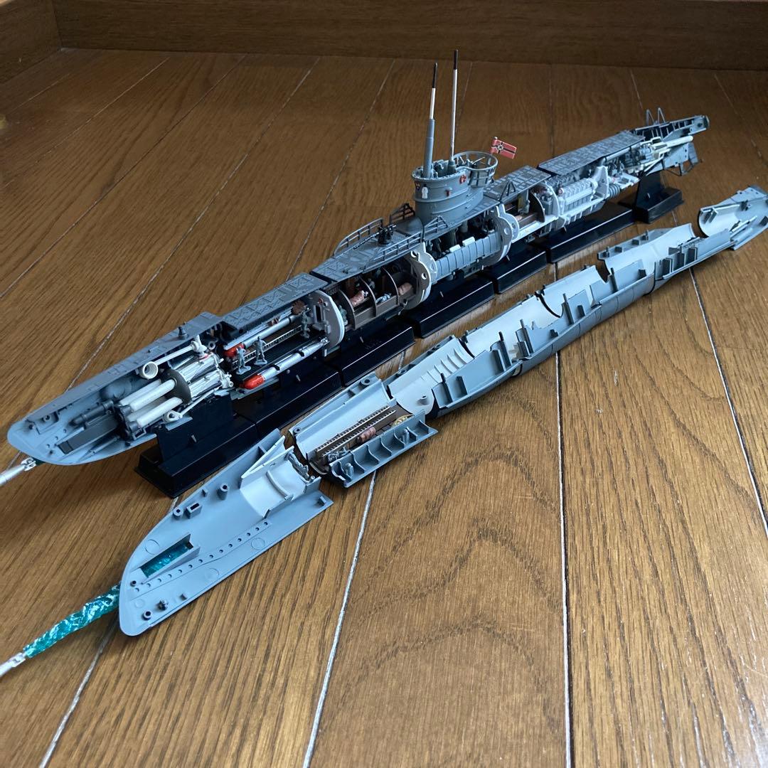タルガ　高密度模型U-ボート迷彩モデル1/144潜水艦内部構造 タルガ 高密度模型U-ボート迷彩モデル1/144潜水艦内部構造 - メルカリ
