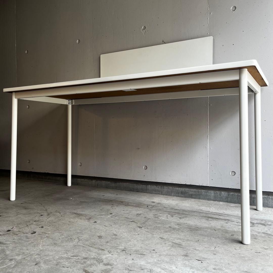 超美品・廃盤希少☆無印 システムデスク・メラミン天板・幅150