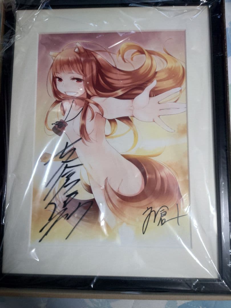 狼と香辛料複製原画 10周年記念 クリアランス