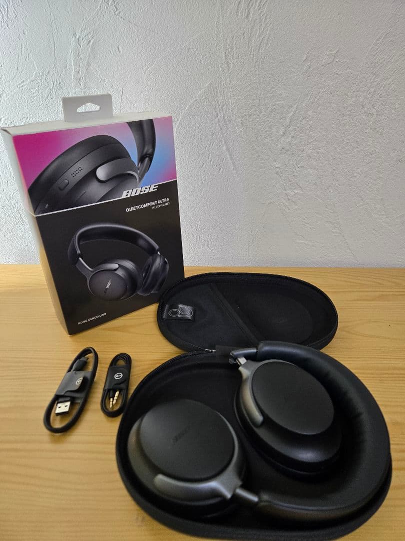 【美品】Bose QuietComfort Ultra Headphones 黒 Free Shipping! Bose QuietComfort Ultra Headphones, Bluetooth Over