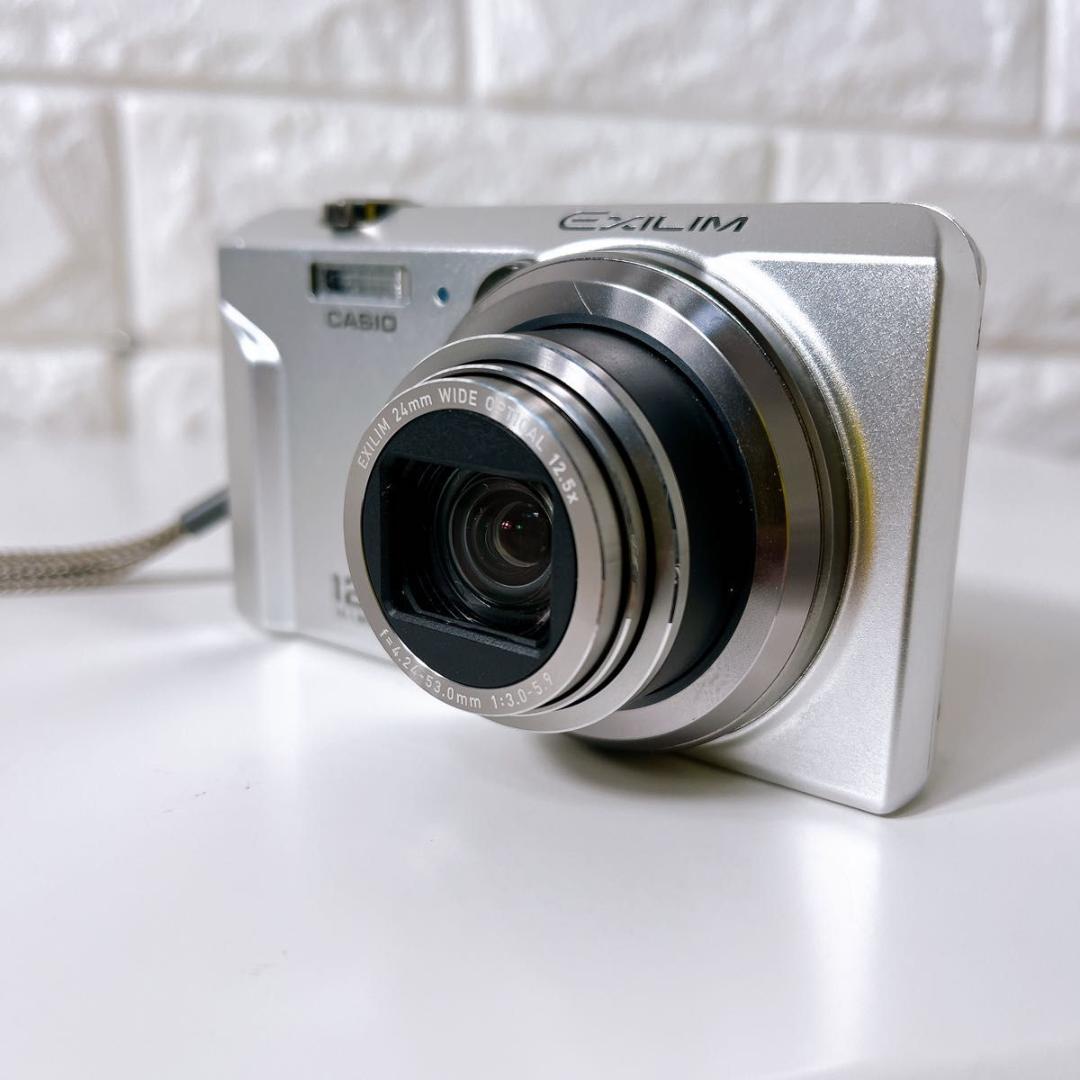 現状 CASIO カシオ EXLIM EX-ZS160 シルバー デジタルカメラ - メルカリ