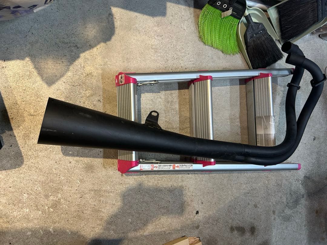 cb250t cb400t バブ　ホーク2 小鉄菅マフラー CB250T/CB400T ホーク2 マフラー レビューを書いてエンブレム