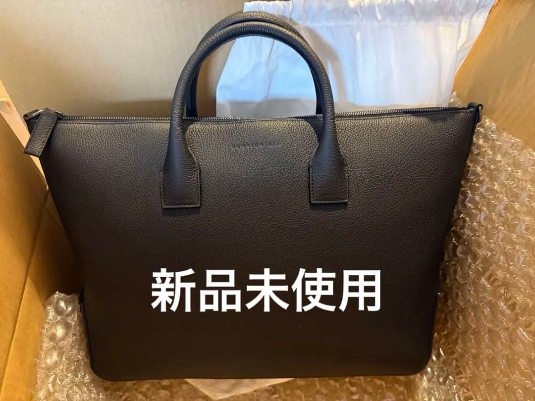 【新品未使用】【28.6万】ボナベンチュラ マッシモ 黒　【2025/10新作】 黒バッグ】冬のご褒美買いに！「ボナベンチュラ」の名品トート