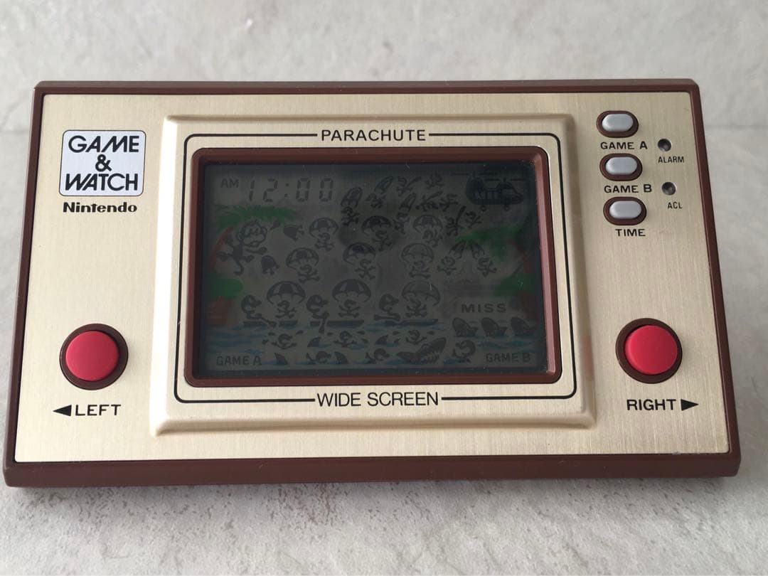 《初期モデル・極美品・希少》ニンテンドーゲームウォッチ パラシュート