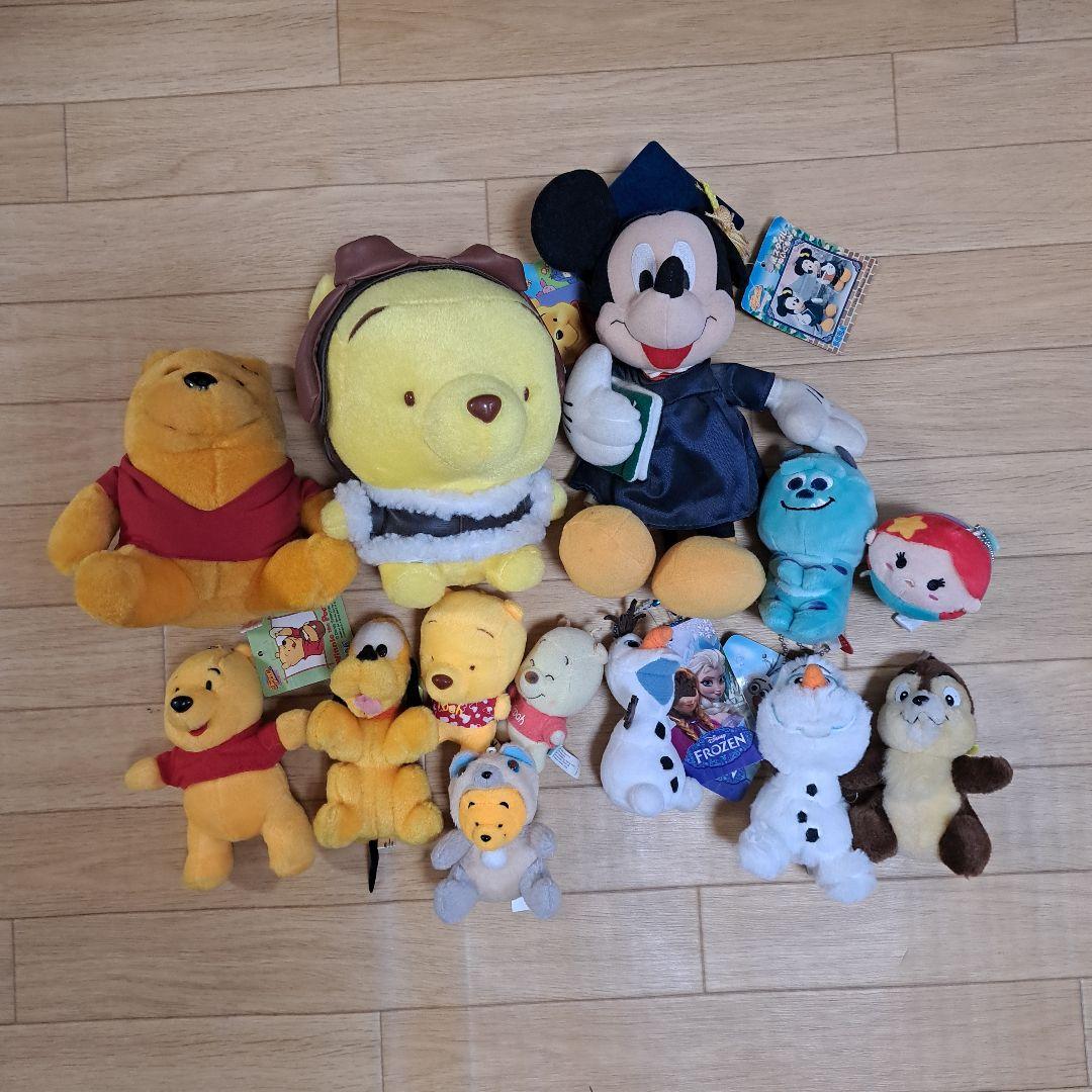 ディズニー ぬいぐるみ まとめ売り 平成レトロ - メルカリ 平成レトロ