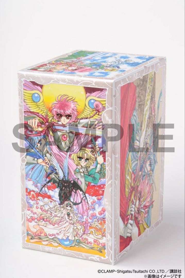 レイアース　収納BOX 新装版『魔法騎士レイアース』全巻収納BOXが美しい…！ 内側まで余す