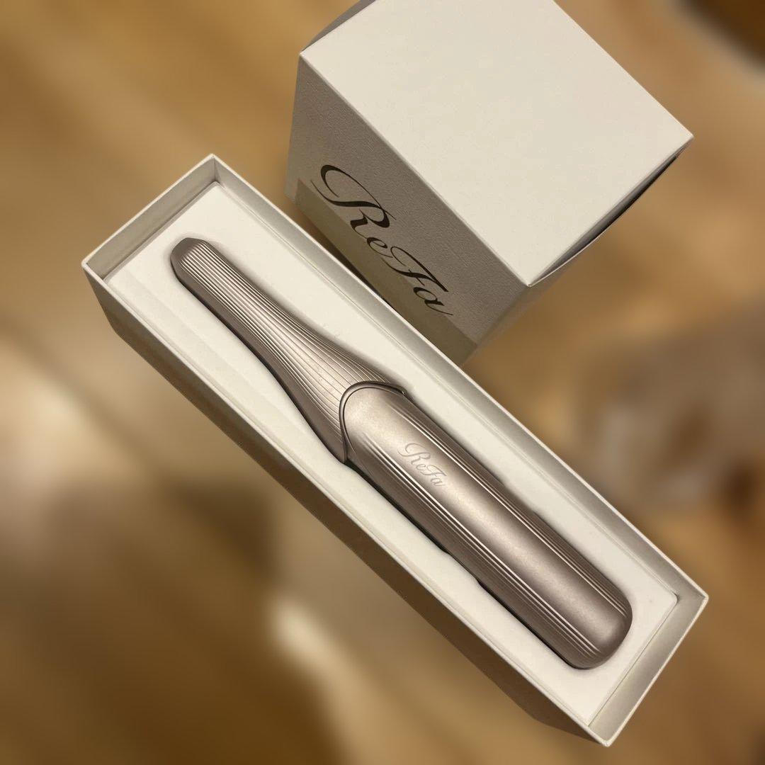 ReFa フィンガーアイロン ミニ シャンパンゴールド