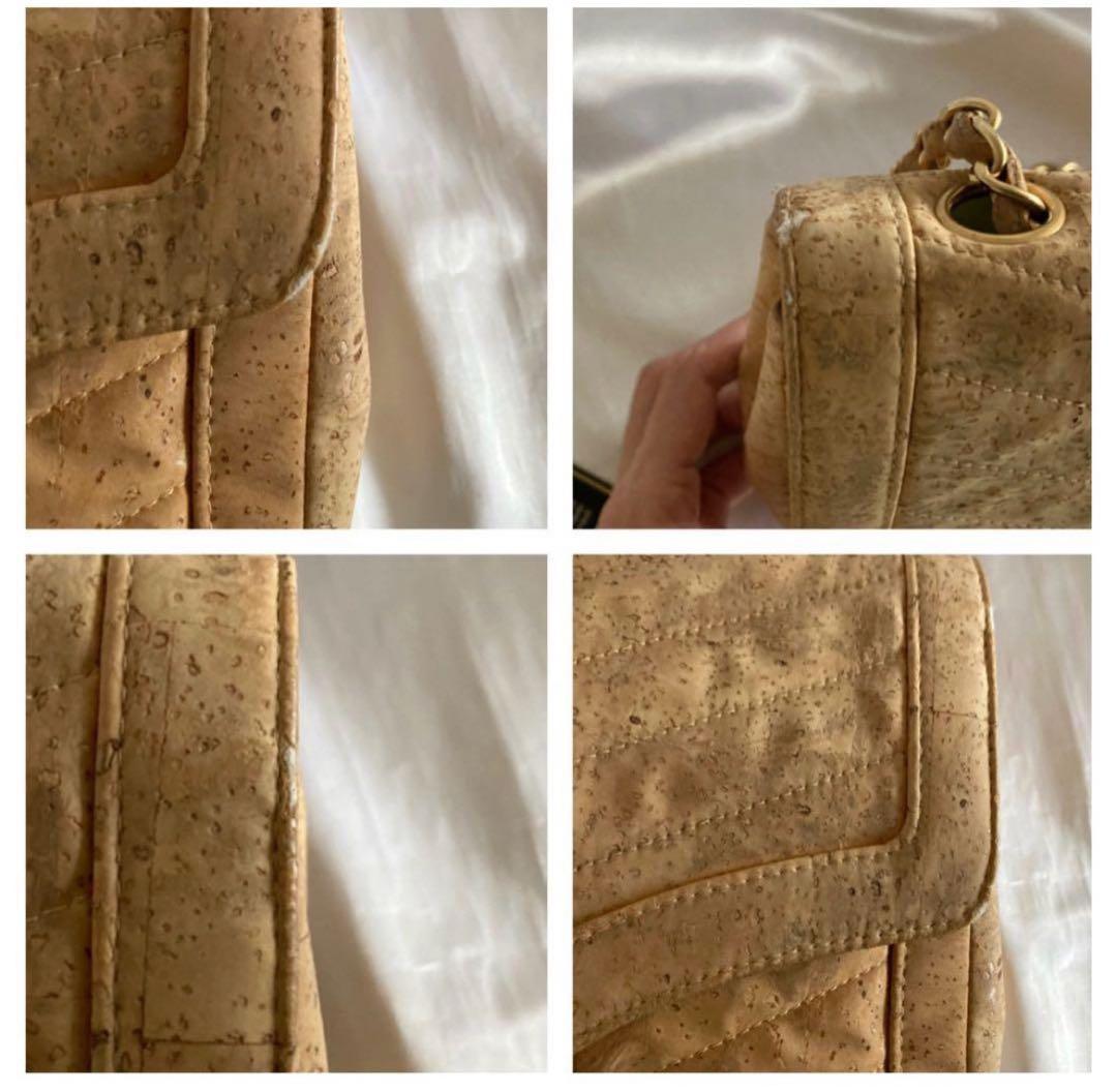 ゆりか様♡CHANEL 2.55 コルクレザー Vステッチ チェーンバッグ - メルカリ