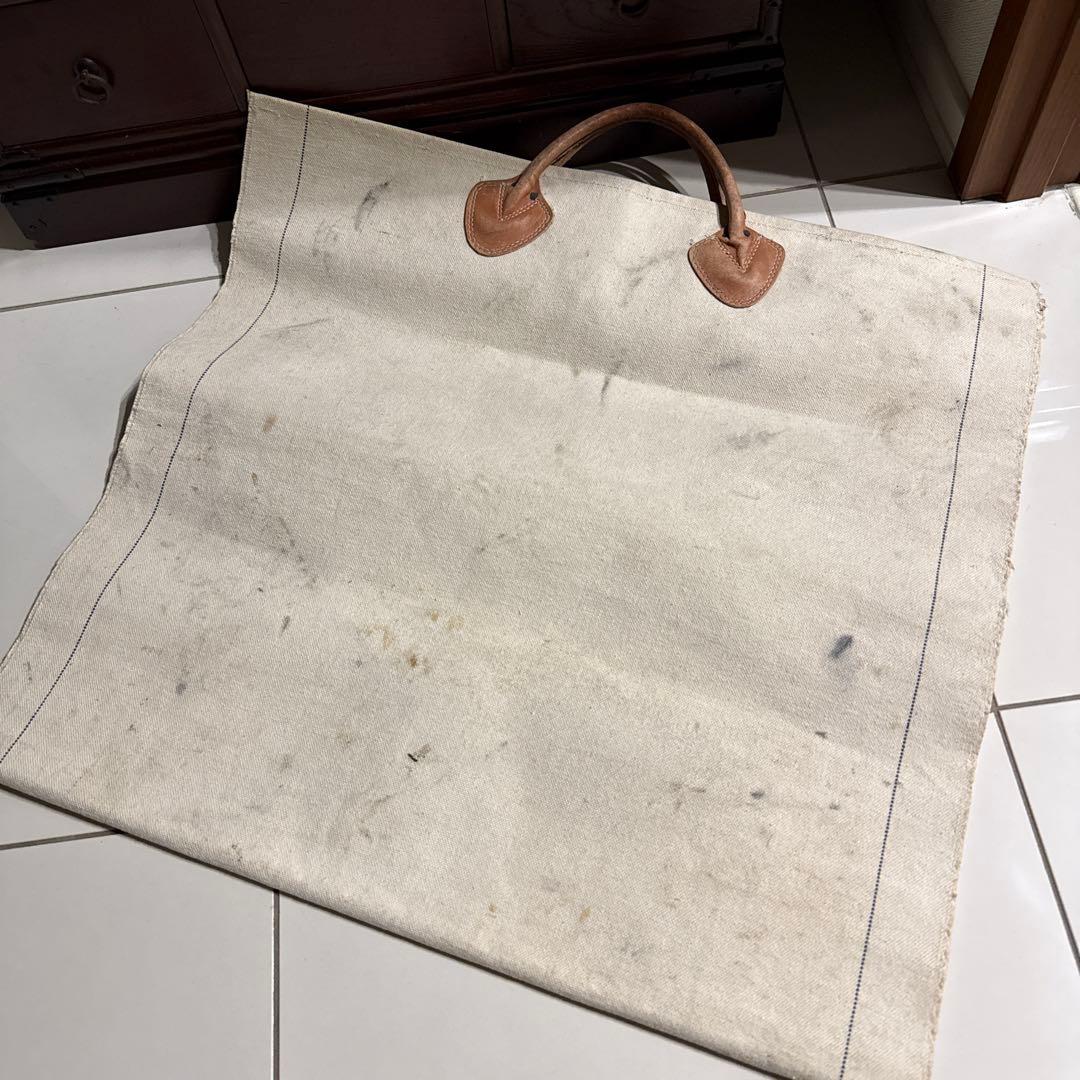 60's L.L.Bean ログキャリー 薪用 筆記体タグ Vintage