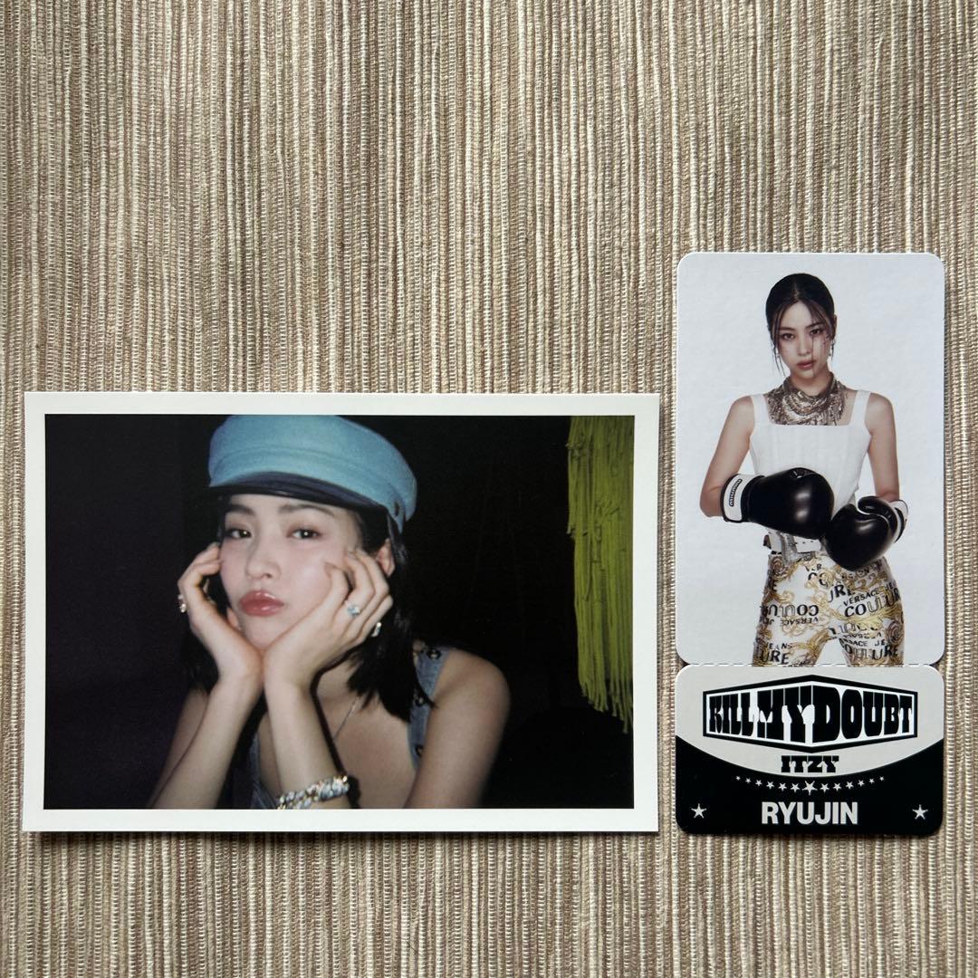 ITZY kill my doubt リュジン ポストカード チケット セット - メルカリ