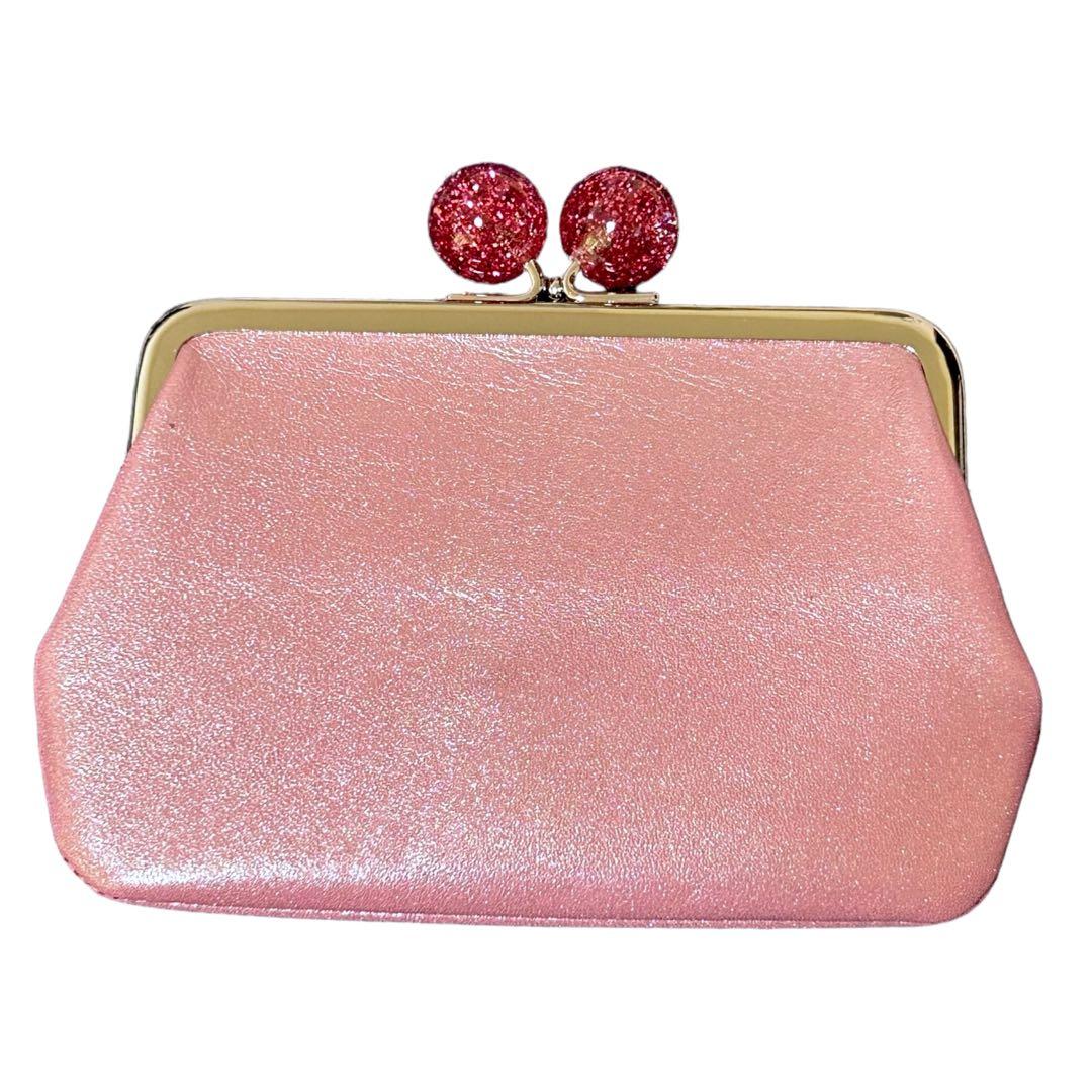 極美品 未使用に近い シャルルジョルダン がま口財布 コインケース