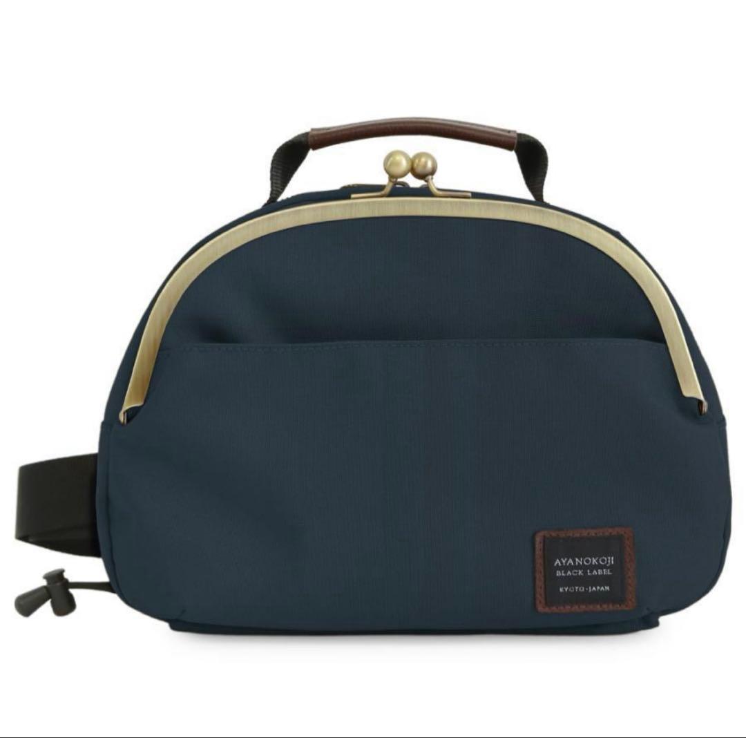 美品　あやの小路　がま口ポシェット型ボディバッグ コーデュラ 楽天市場】【在庫商品】がま口ポシェット型ボディバッグ【コーデュラ