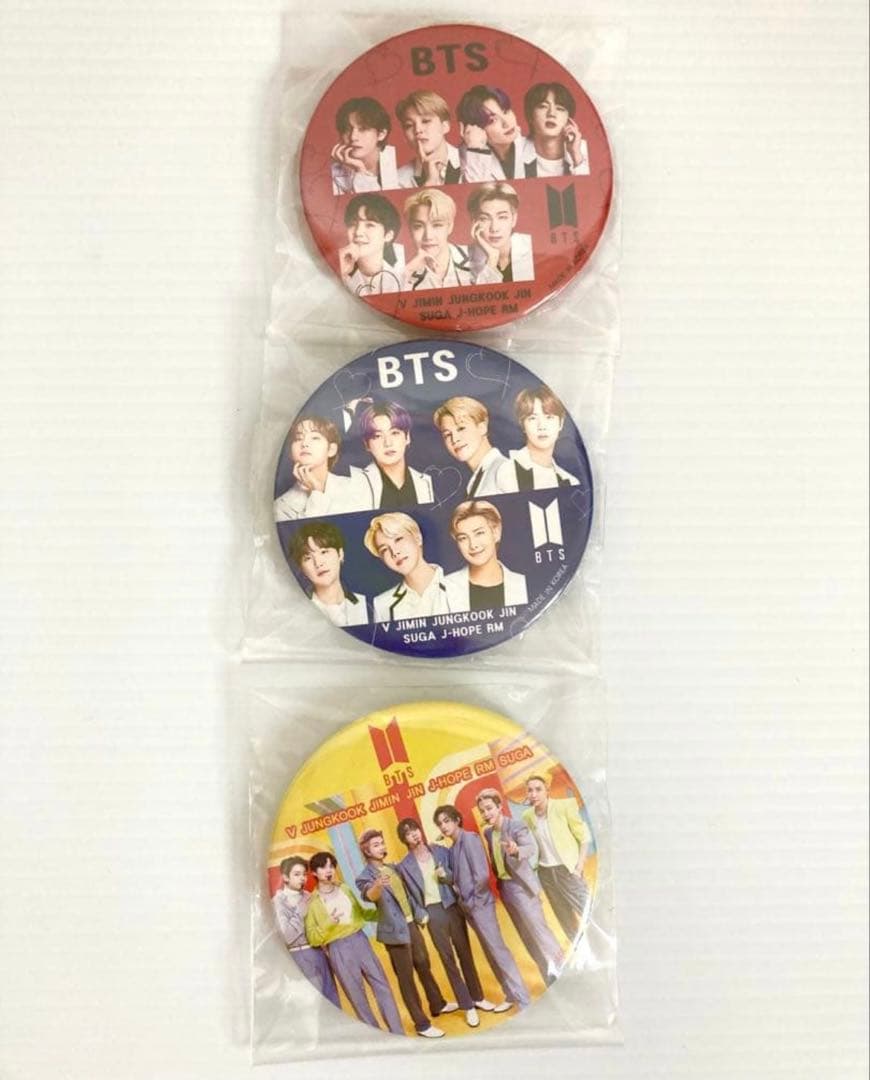 BTS缶バッジまとめ売り - メルカリ