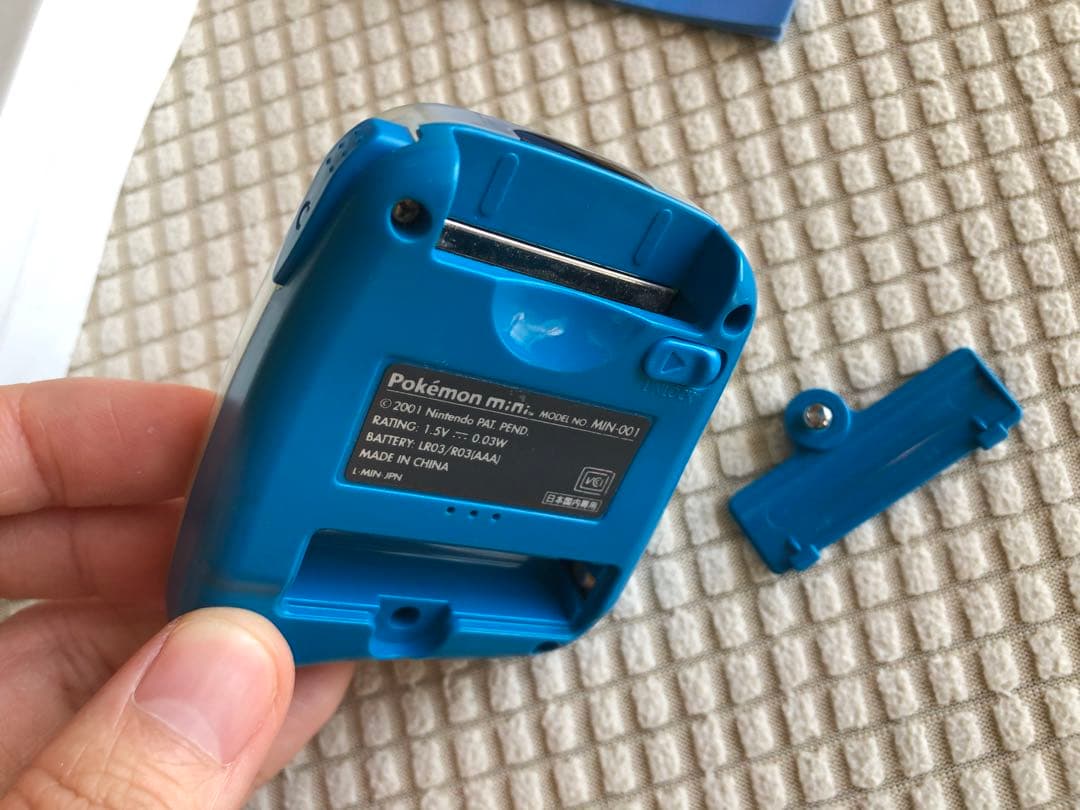 動作確認済み】pokemon miniポケモンミニ本体ウパーブルー＋ソフト3本