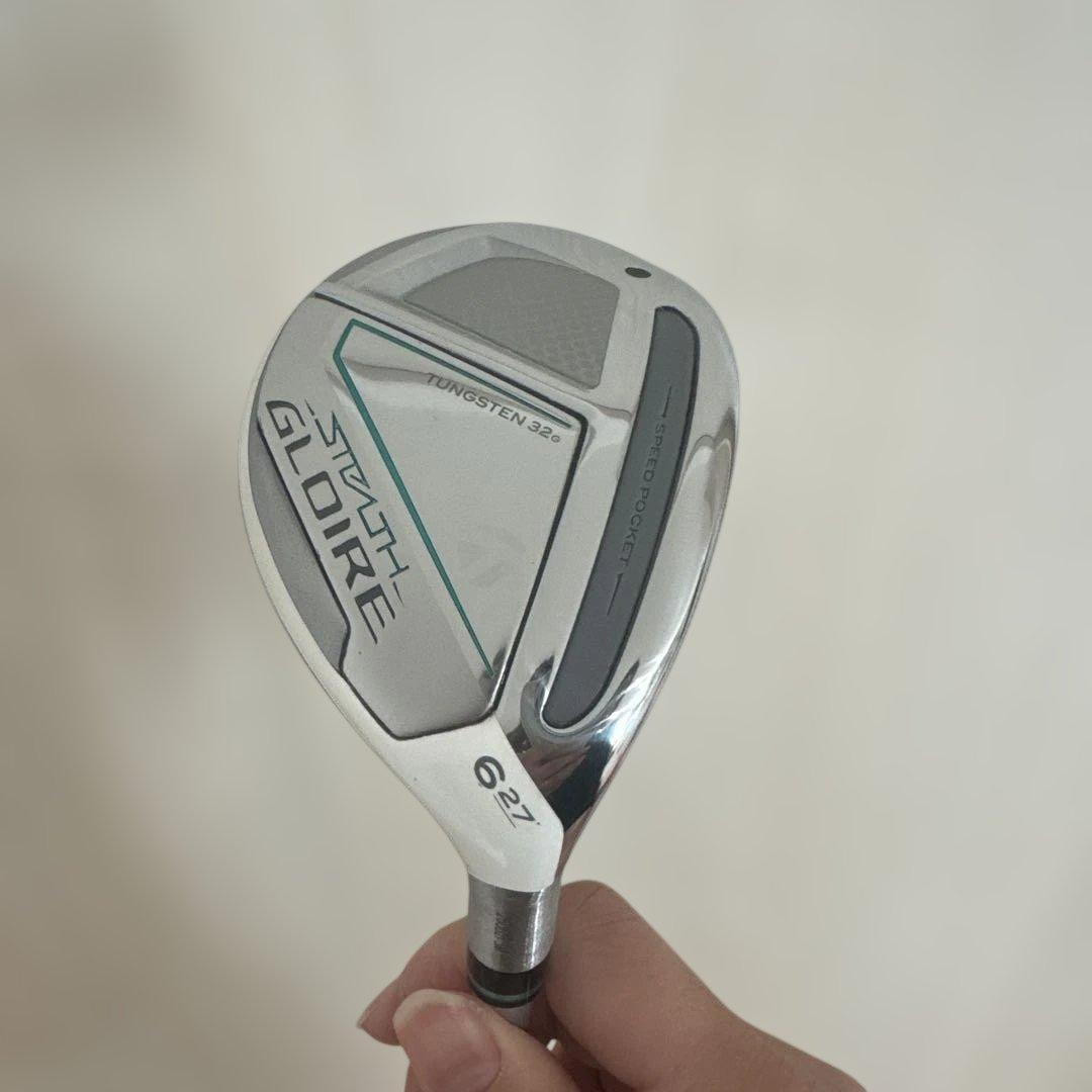 テーラーメード　ステルスグローレ　レディース　ユーティリティ6番　美品 ステルス グローレ ウィメンズ レスキュー | STEALTH GLOIRE Womens