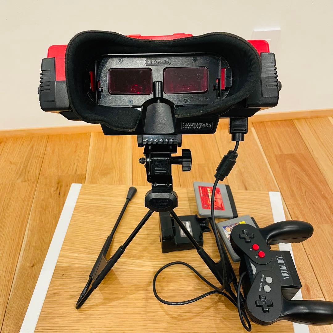 希少 レア ゲーム　バーチャルボーイ　動作品　ソフト2個付き