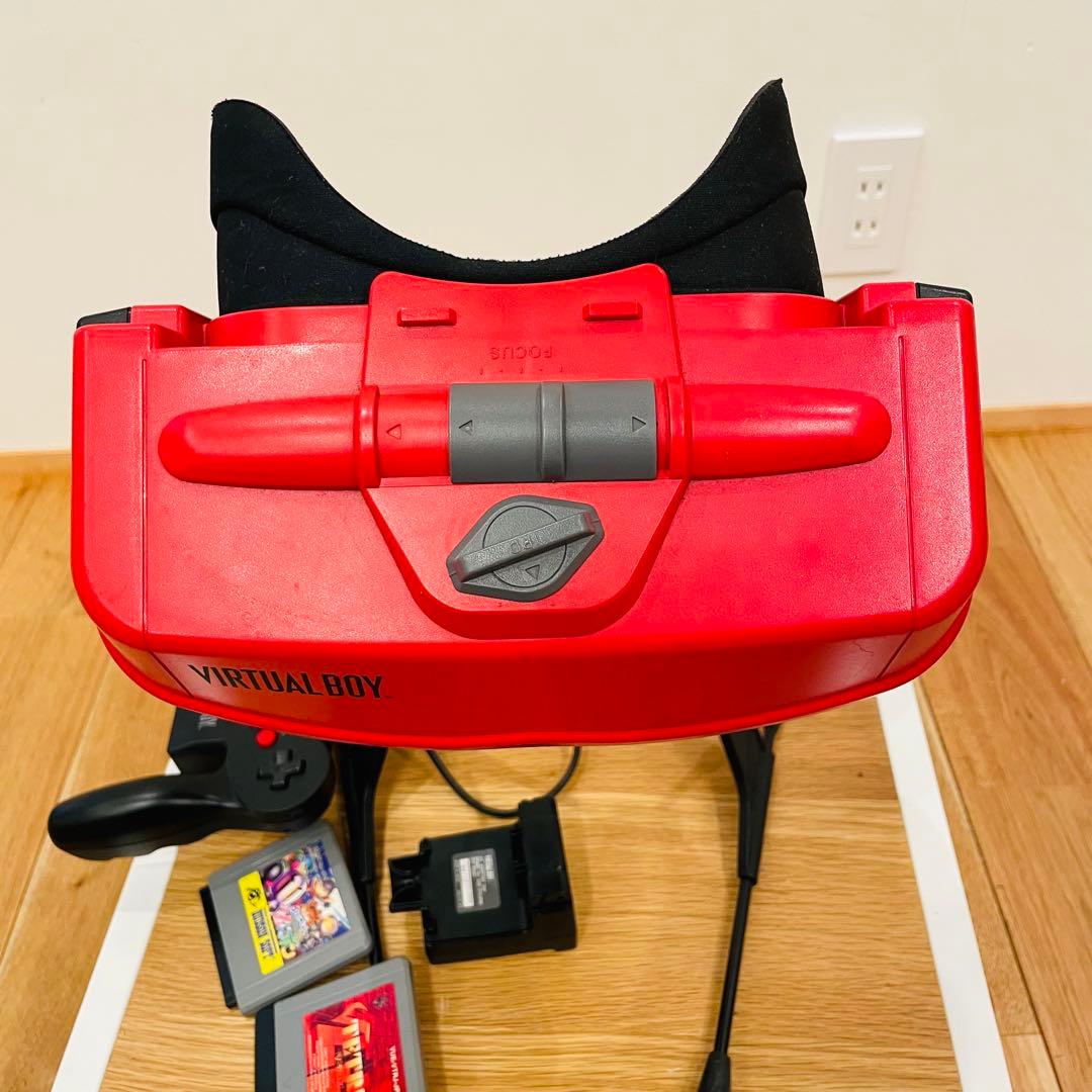 希少 レア ゲーム　バーチャルボーイ　動作品　ソフト2個付き