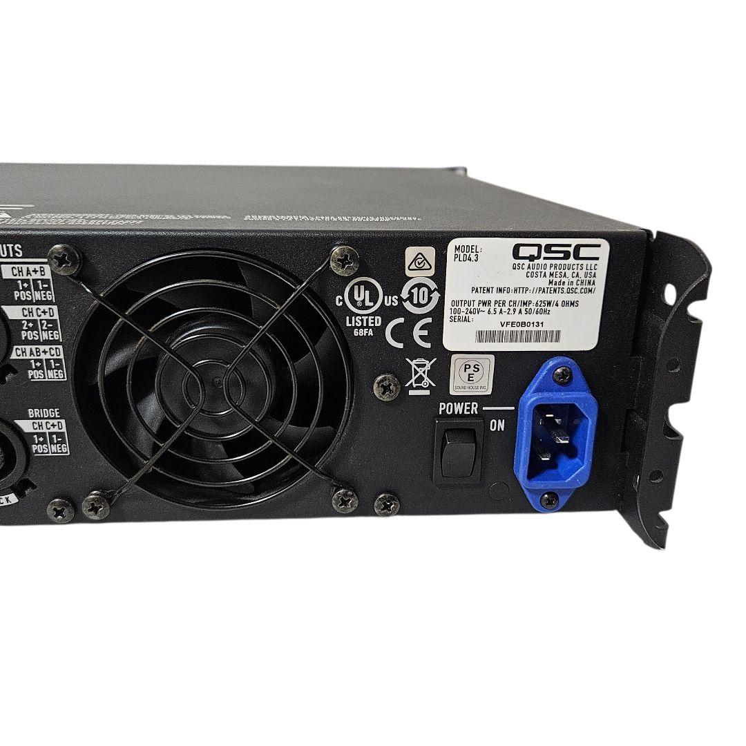 QSC PLD4.3 4ch パワーアンプ 業務用 PA - メルカリ