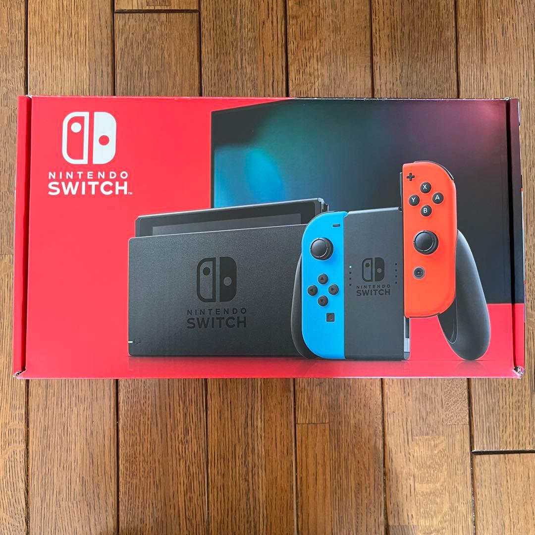 22年7月購入　Nintendo Switch 本体 任天堂（Nintendo） Nintendo Switch 2022年発売モデル(ネオンブルー