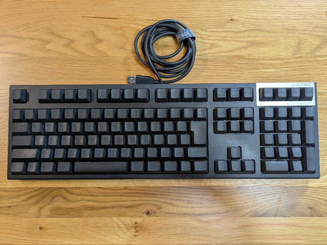₊10gスプリング設定】REALFORCE R2SA-JP3-BKキーボード - メルカリ