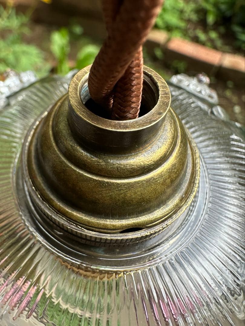 20's フランス アンティーク ピンクムラーノガラスの可愛いミニ