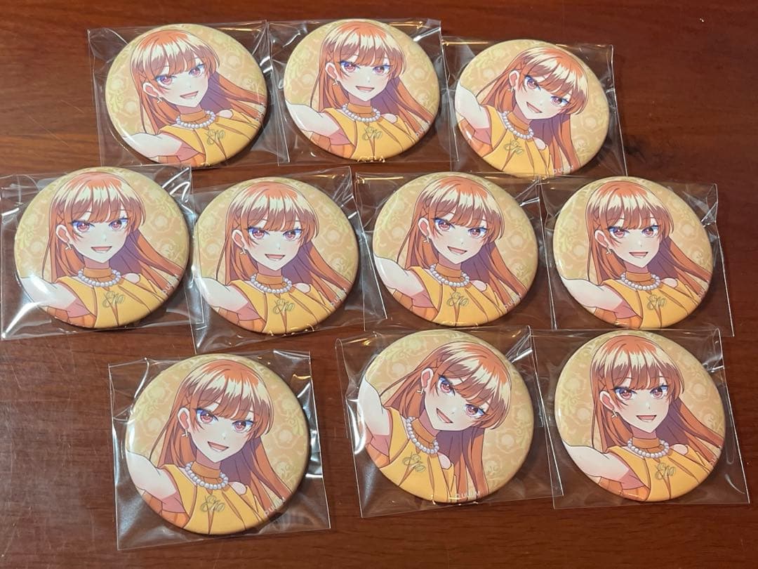 カラフルピーチ からぴち えと ぷぴぱ 缶バッジ - メルカリ