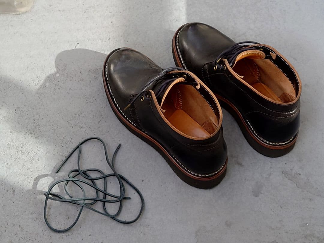 【茶芯／純正革紐付】ZERROW’S ゼローズ ブニーカー 26.5cm 日本製