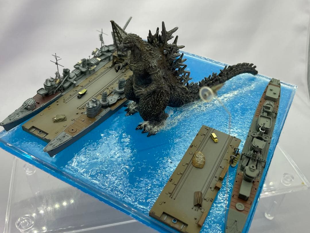 ゴジラマイナスワンジオラマ 逗子軍港上陸 - メルカリ