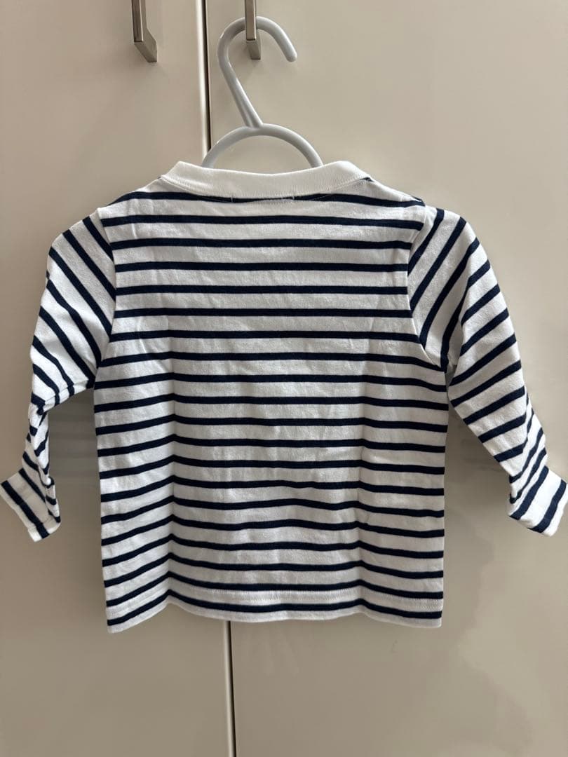 familiar ストライプ柄長袖Tシャツ 2026年最新】ファミリアボーダーTシャツの人気アイテム - メルカリ