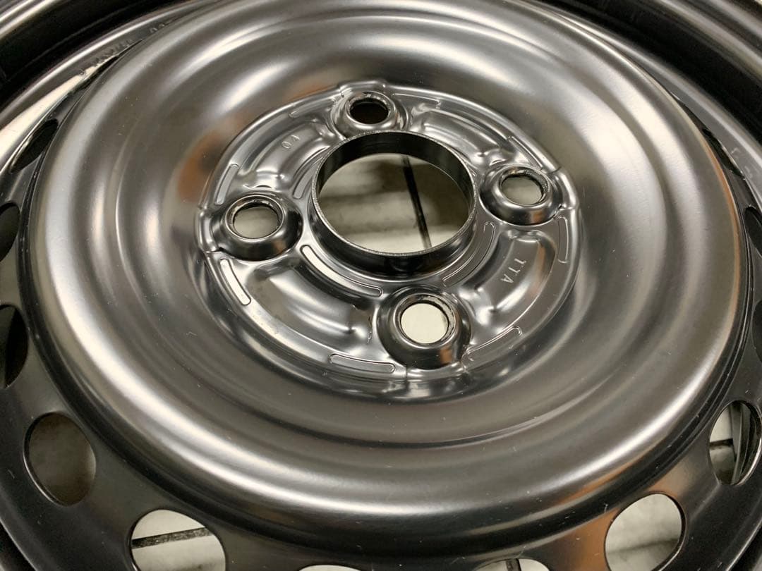 新車外し★N-BOX　N-ワゴン　14×4.5J　4H100　＋40　4本価格