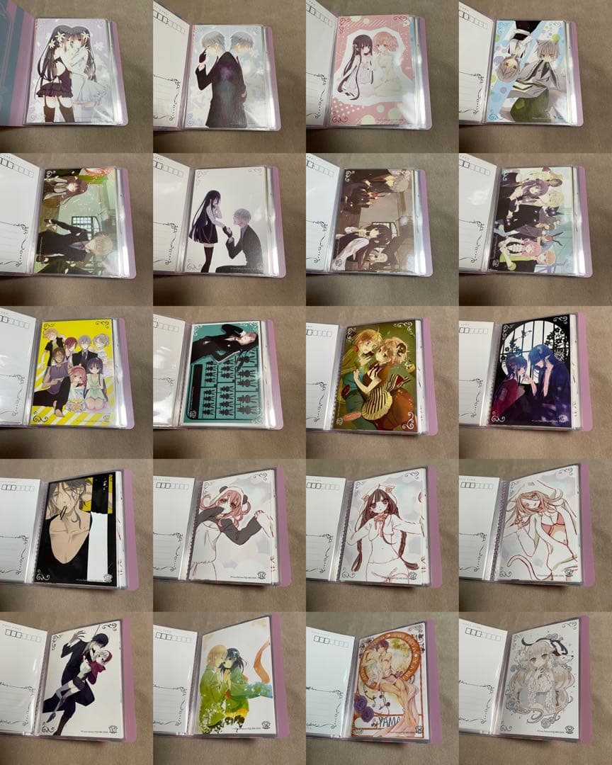 【最終値下げ】藤原ここあカフェ　ポストカード　フルコンプリートセット 追加入荷のお知らせ】 妖狐×僕SS・藤原ここあカフェ ☆藤原ここあ