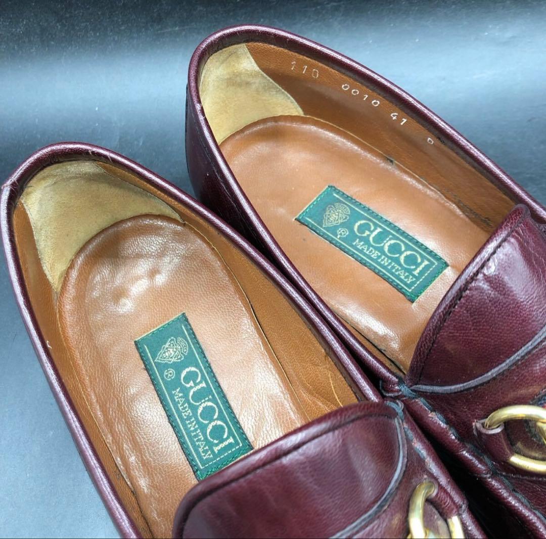 GUCCI ビットローファー 25.5cm